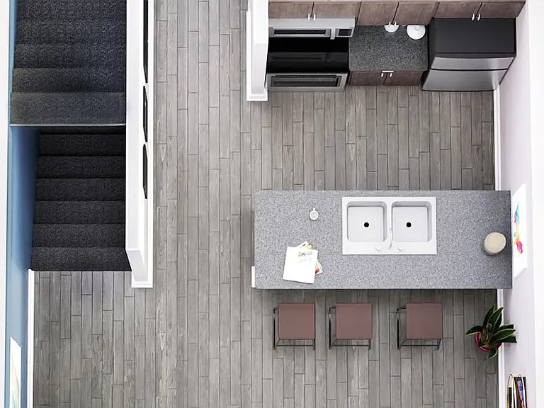 Living-Kitchen Level