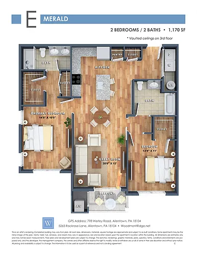 Floor plan Emerald