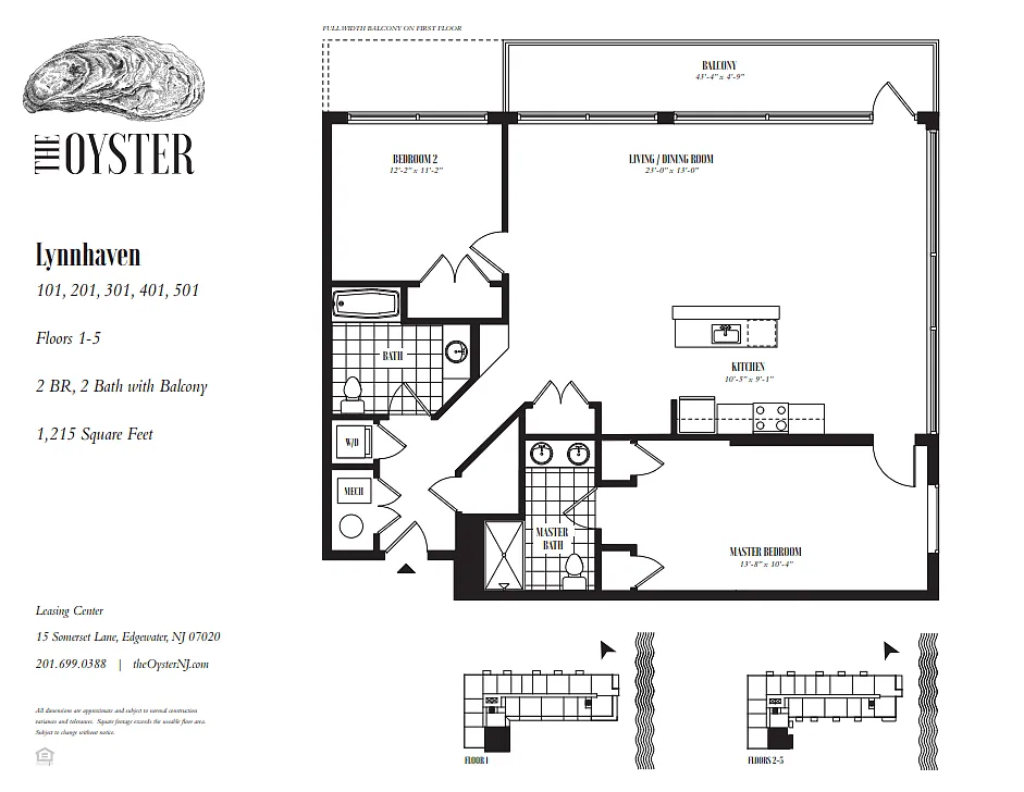 Floor plan Lynnhaven