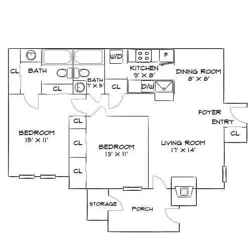 Floor plan Design 2A
