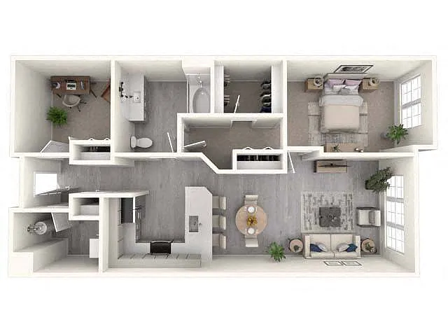 Floor plan The Seville - Premium
