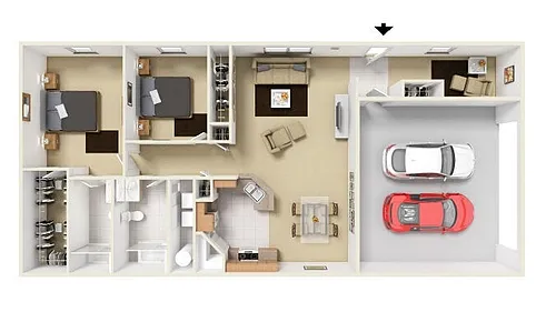 Floor plan The Yorktown