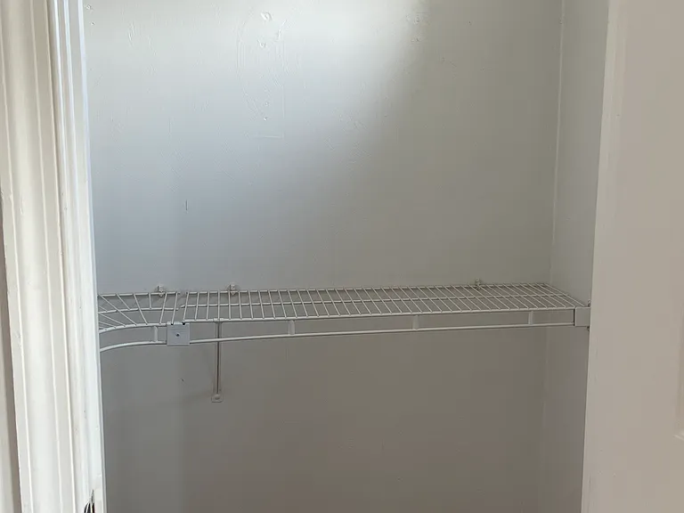 Master bedroom walk in closet