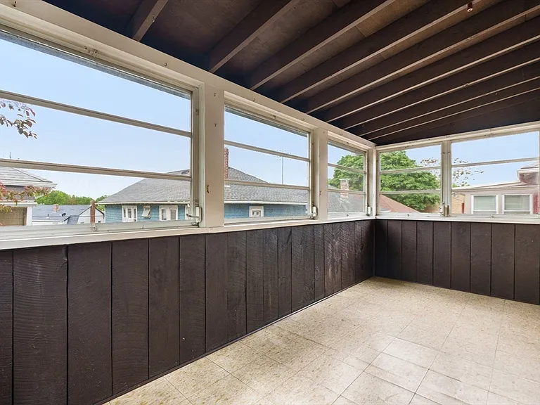 Back sunroom.