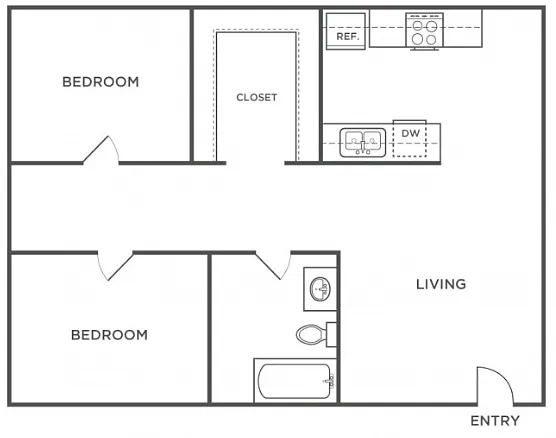 Floor plan B1