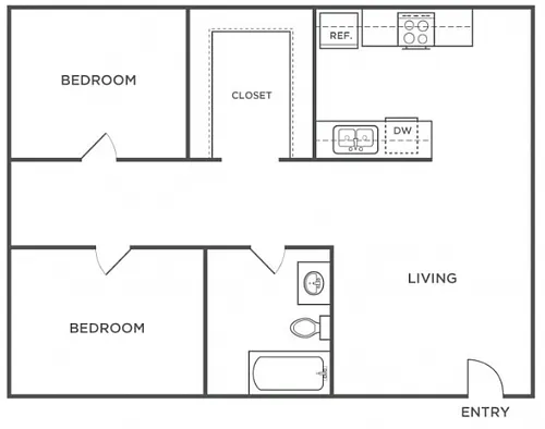 Floor plan B1