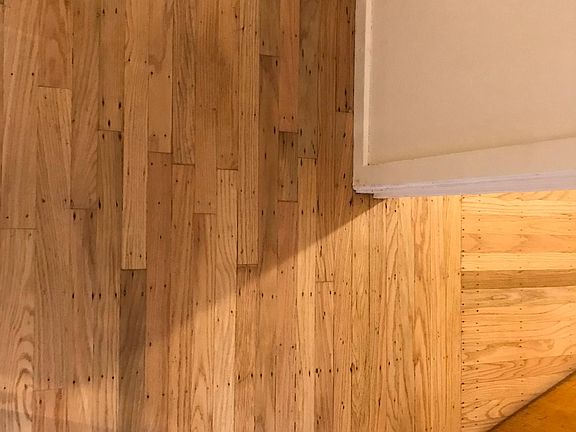 Newly refinished floors