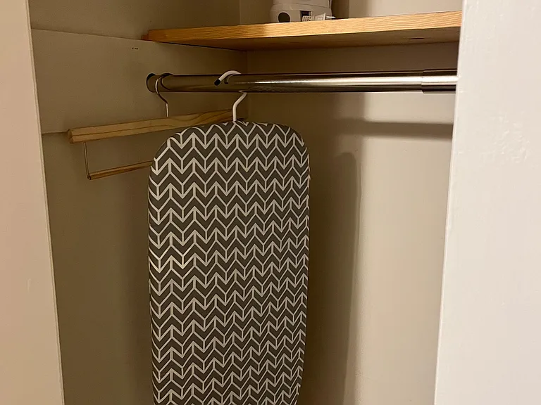 Closet with Iron and Iron board