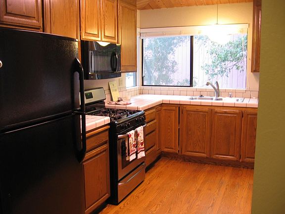 Kitchen is large and open to dinette/Den