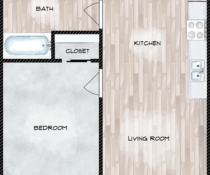 A5 I Street Floorplan Diagram