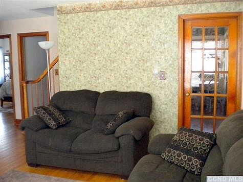french door leading to kitchen