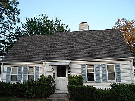 Front of house from stone wall