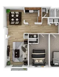 Floor plan B3