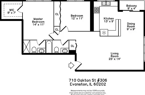 710 Oakton St #306 — Photo 16