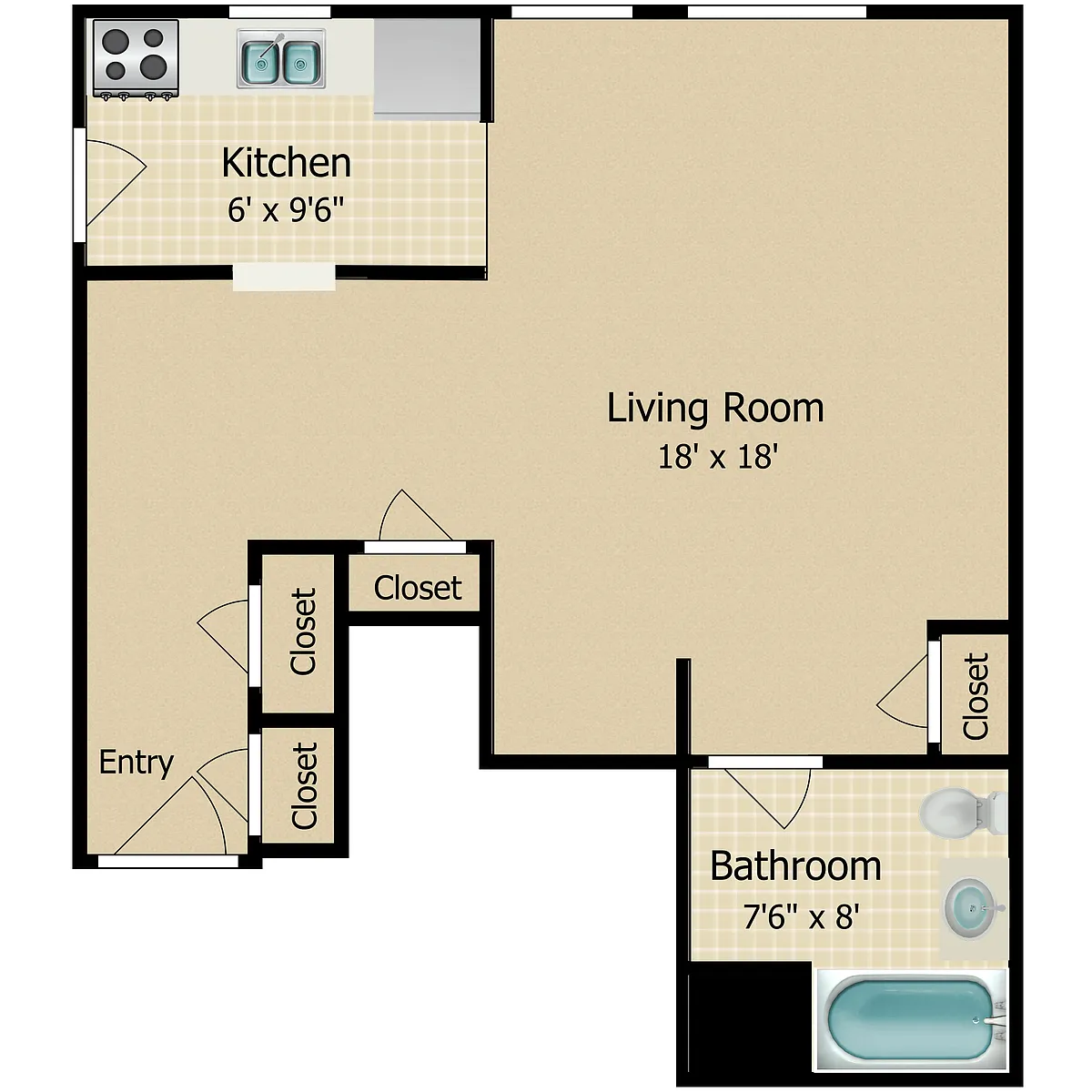 Floor plan Dune