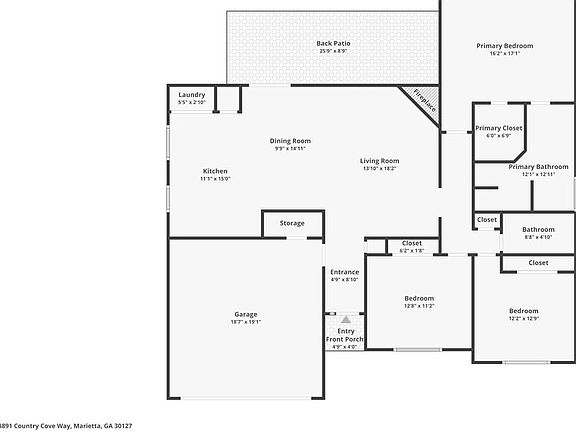 2nd image of 4891 Country Cove Way
