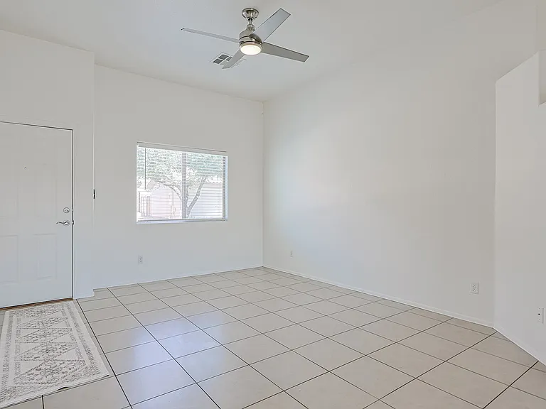 iving room and front entrance
