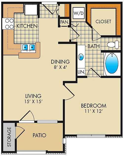 Floor plan A