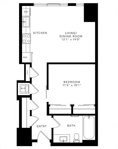 Floor plan A1