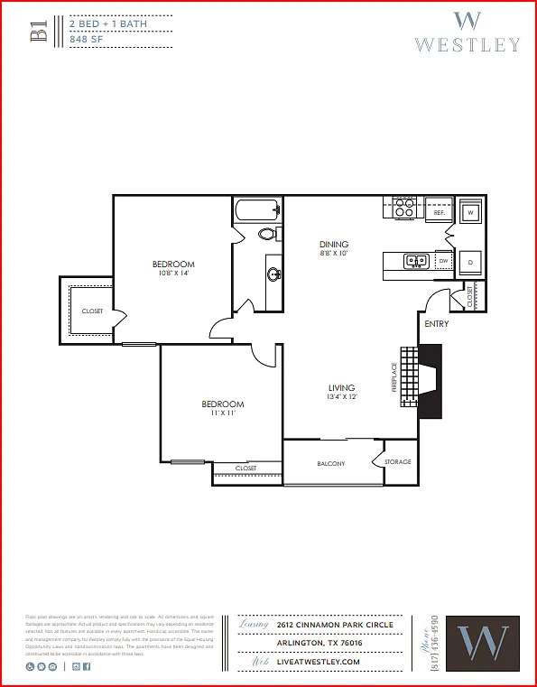 Floor plan B1 Classic