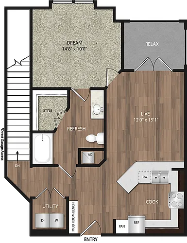 Floor plan A2A