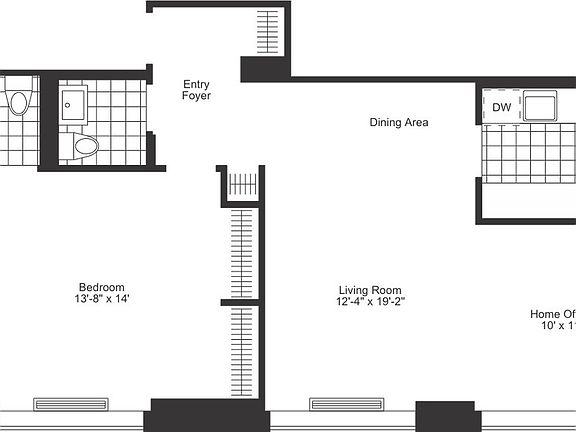 2nd image of 400 Chambers St APT 15B