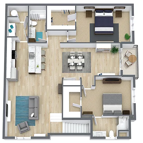 Floor plan Daisy