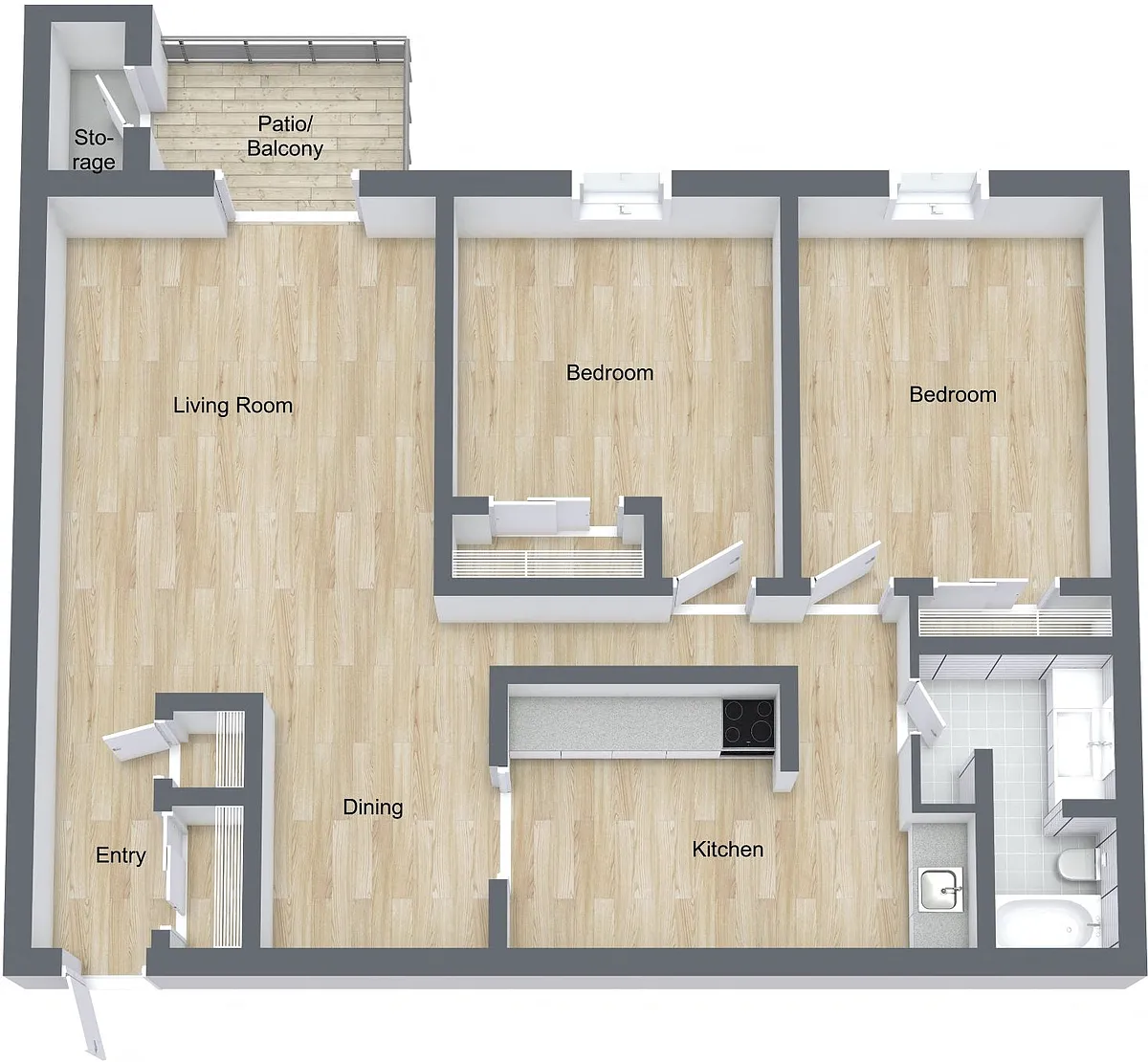 Floor plan C