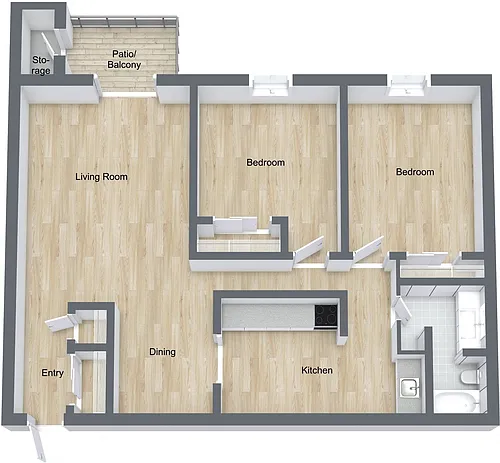 Floor plan C