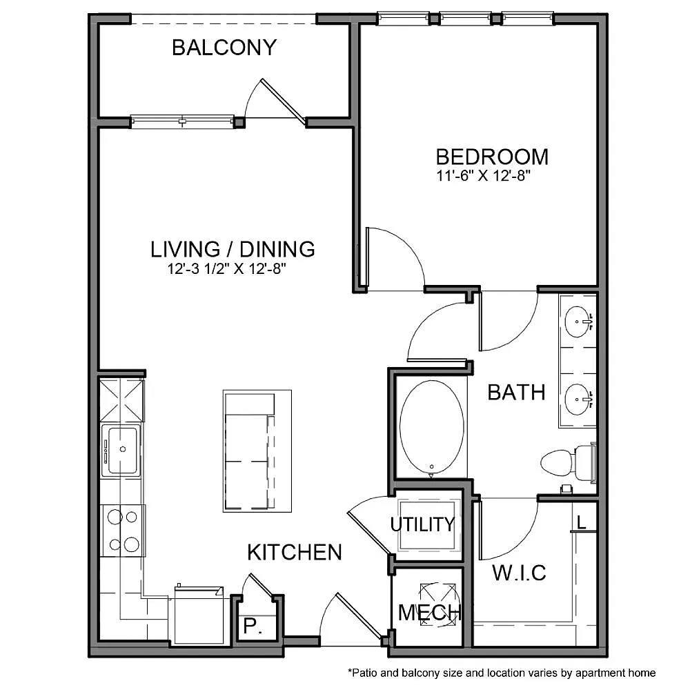 Floor plan BE.A4