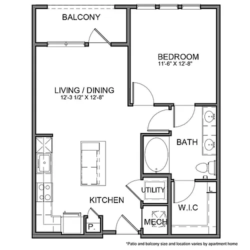 Floor plan BE.A4