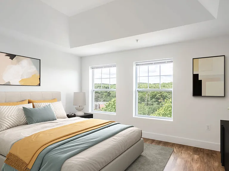 Bedroom with Hard Surface Flooring