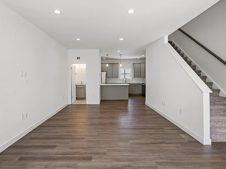 Front door entrance of Open concept living