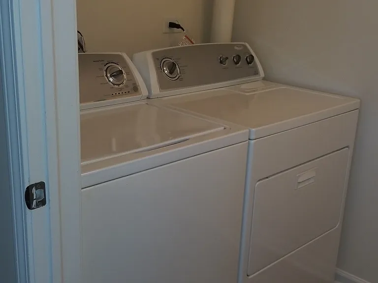 Full-Sized Washer and Dryer