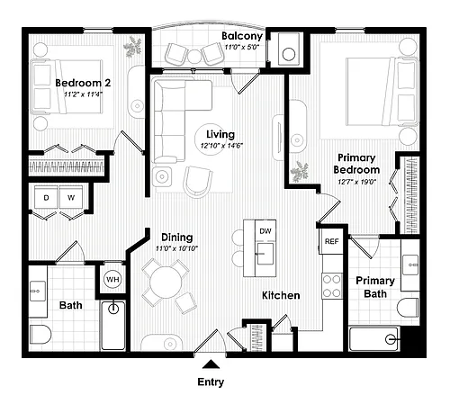 Floor plan B02