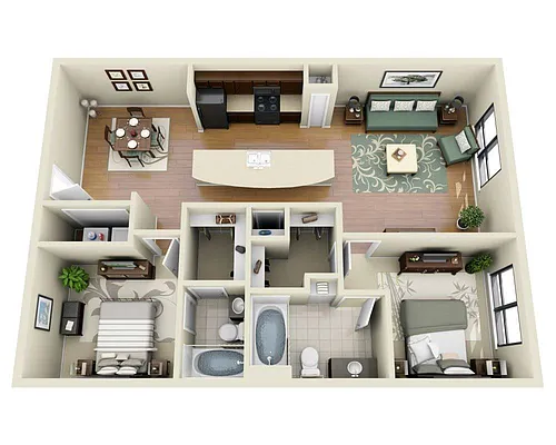 Floor plan Stirling (B2B)