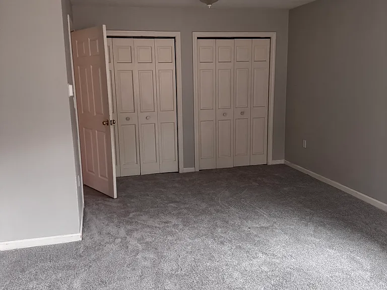 Master bedroom closets. Brand new carpet 2025.