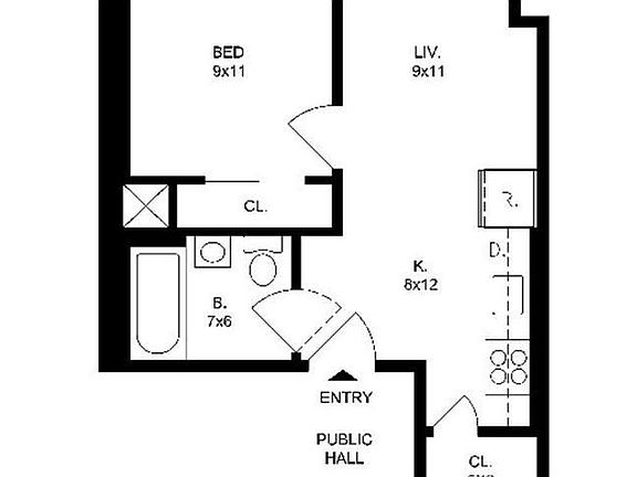 2nd image of 1425 Broadway APT 1R
