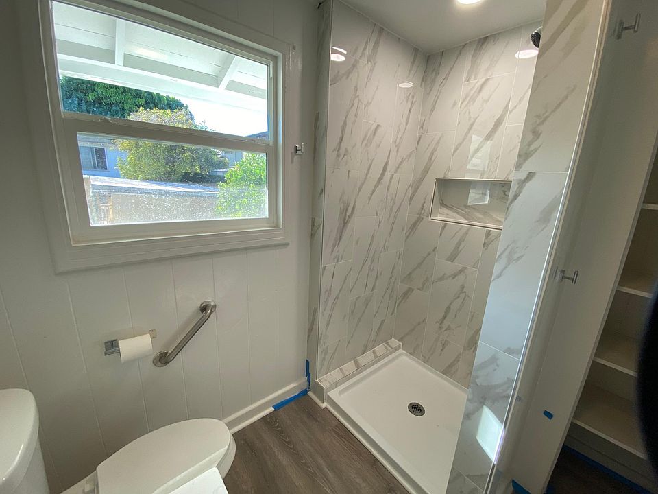 New shower