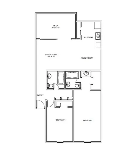 Floor plan The 1003
