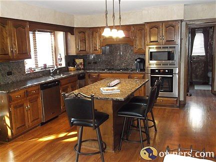 Kitchen with newer appliances