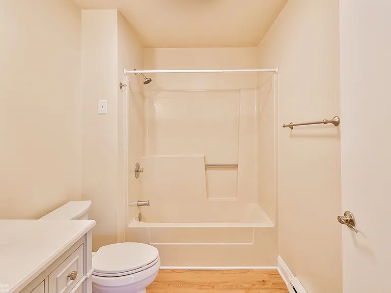 Hallway bathroom