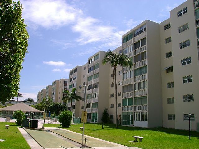 Back of building