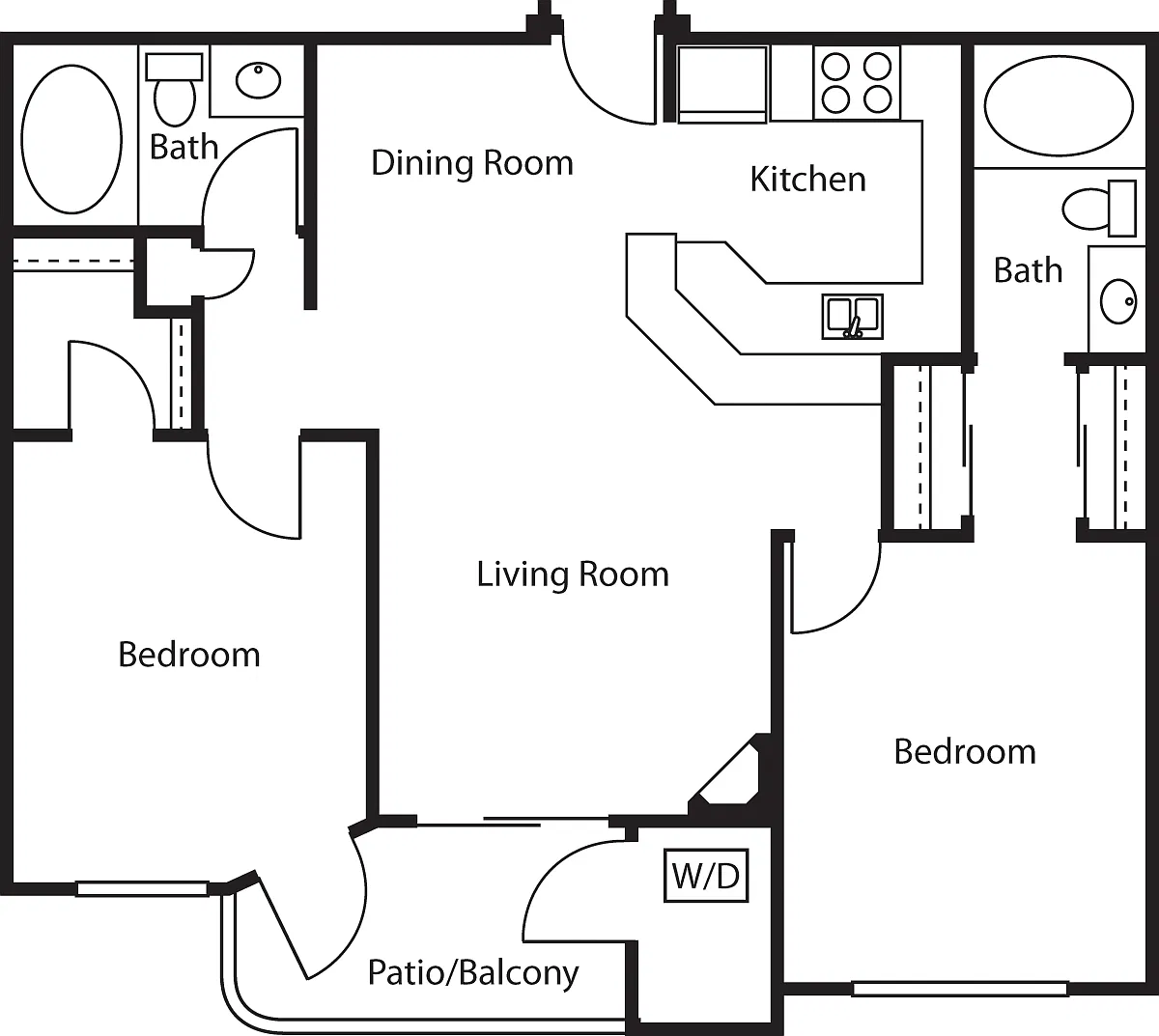 Floor plan 2X2