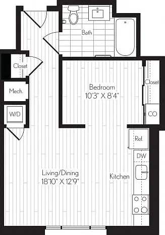A01 One Bedroom A01 One Bedroom