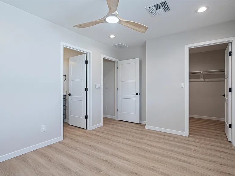 Primary Bedroom with Walk In Closet