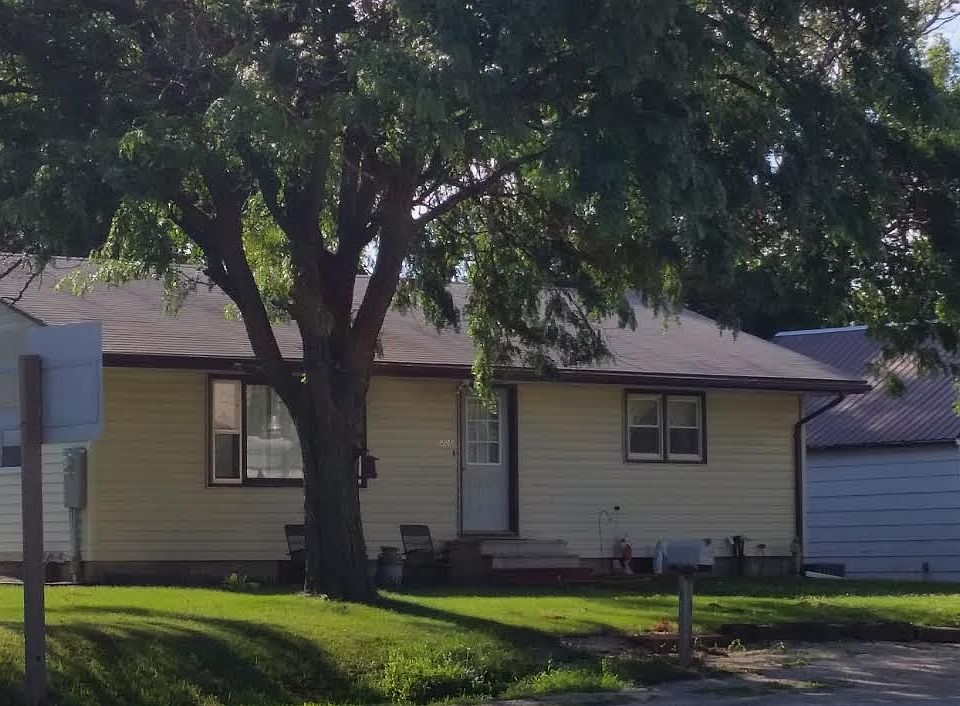 house and garage