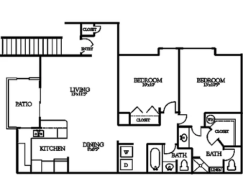 Floor plan 2B Renovation 2