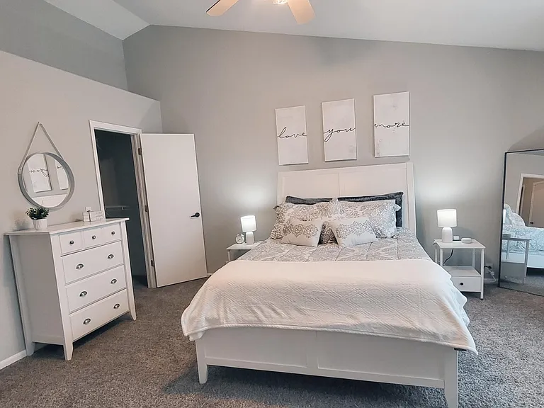 Cozy master bedroom