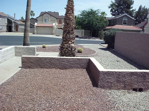 Looking west from front door of house